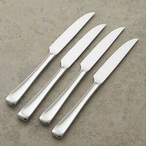 💥BUY 5 GET 3 FREE  Scoop Steak Knives, Set of 4 by Gorham